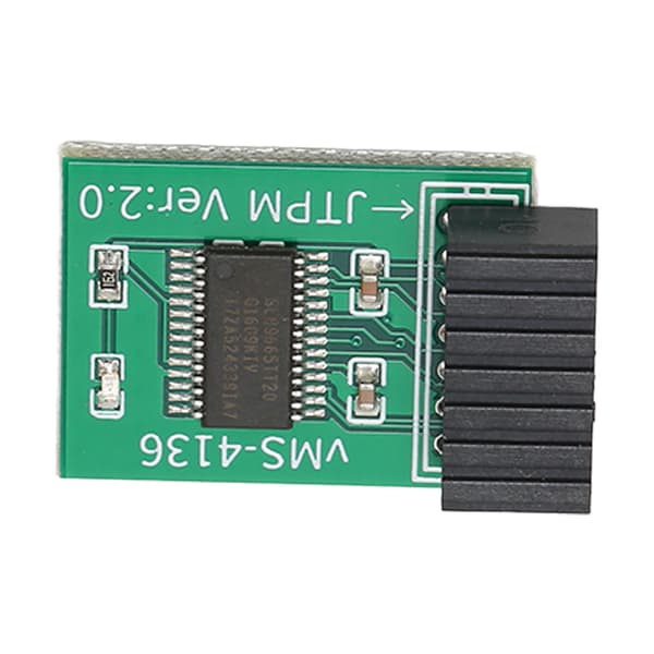 TPM 2.0 Modul LPC Interface Stabil Høj Sikkerhed Holdbart Materiale 14Pin LPC Modul til MSI Trusted Platform Motherboard