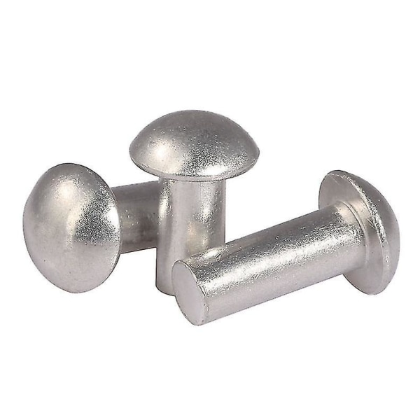 Aluminiumlegering Solid Runt Huvud Självpluggande Nit B067 16mm 16mm
