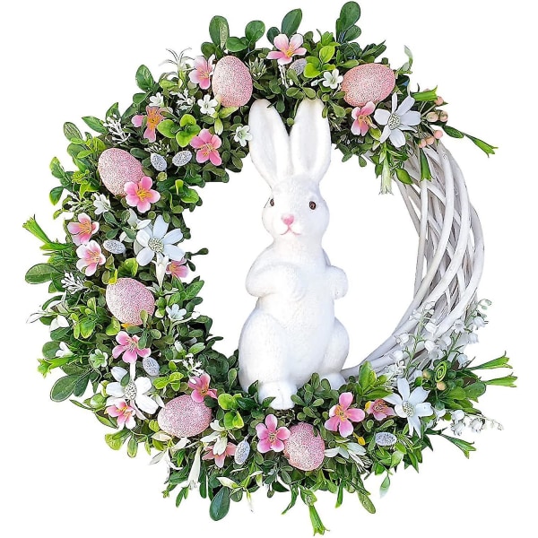 Akryl Easter Bunny Garland Hanging Tag Dekorativ Easter Bunny Garland