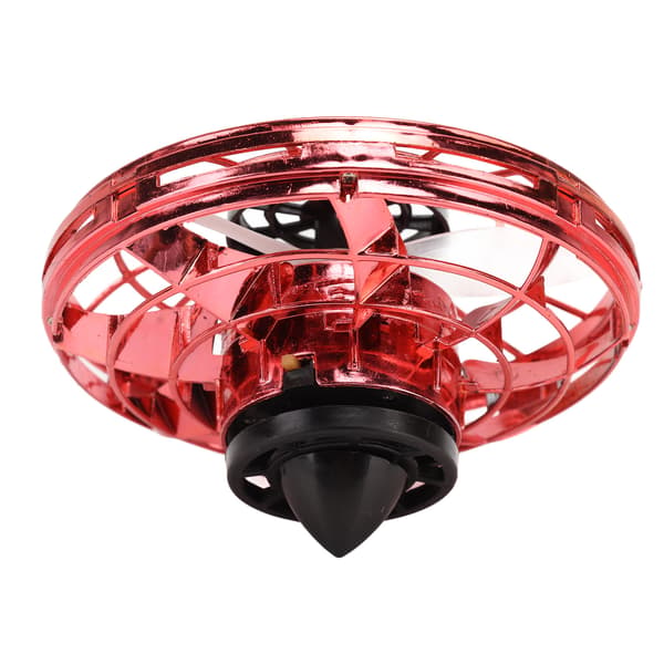 Lentävä Spinner Käsikäyttöinen UFO Lelu Ulkokäyttöön Punainen