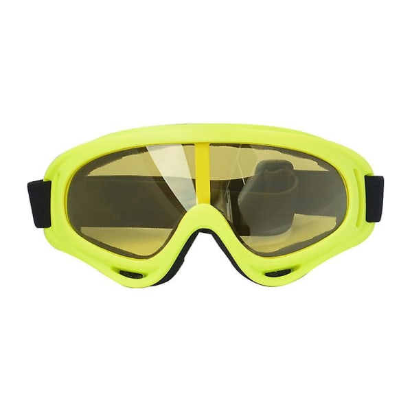 X400 Goggles Cross-country Motorsykkel Goggles Rød Ramme Farge Film Gul ramme gul film Yellow frame yellow film