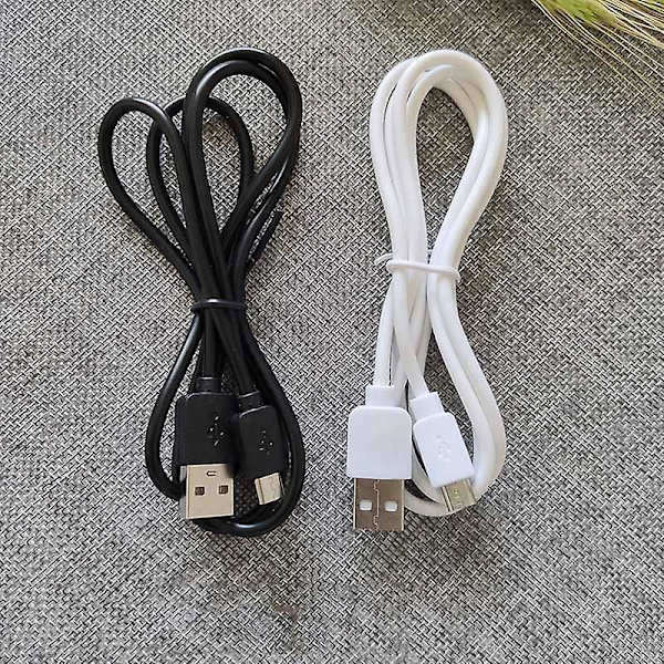 Ny 1M Micro USB Snabbladdningshastighet PVC Material Data Sync Laddningskabel för Samsung Galaxy S2 S3 S4 Black