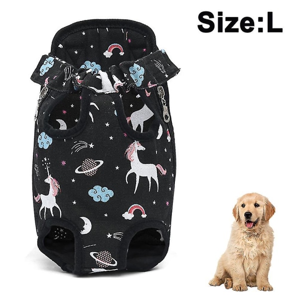 Pet Carrier Ryggsäck, justerbar Pet Front Cat Hund Carrier