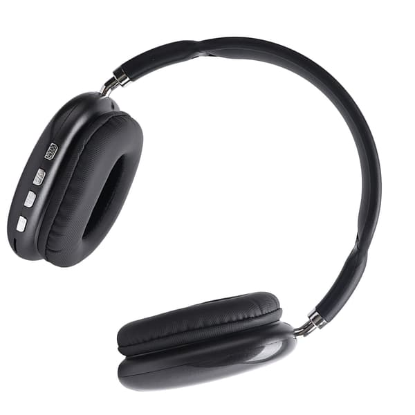 Trådlöst Bluetooth-headset Bluetooth 5.0 och EDR Stereo Brusreducerande Lättvikts Vikbara Bluetooth-hörlurar Svart Typ 1