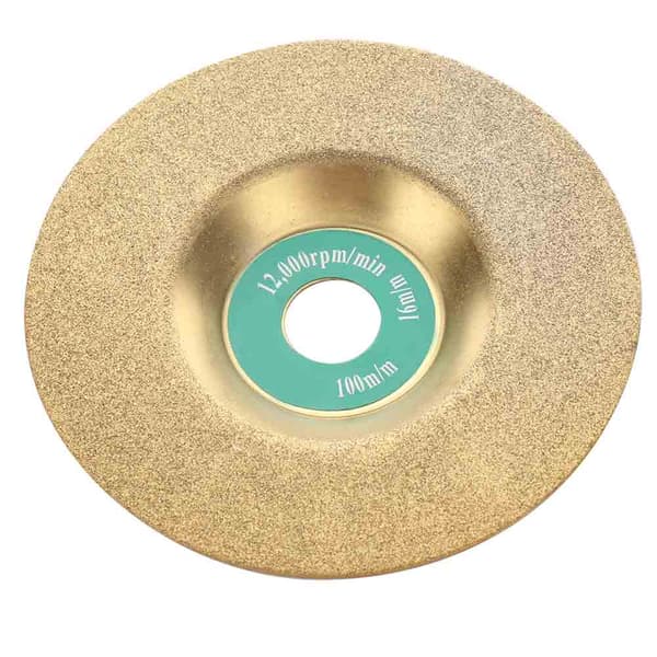 100 mm Diamant Flat Lap Slipeskive Verktøy