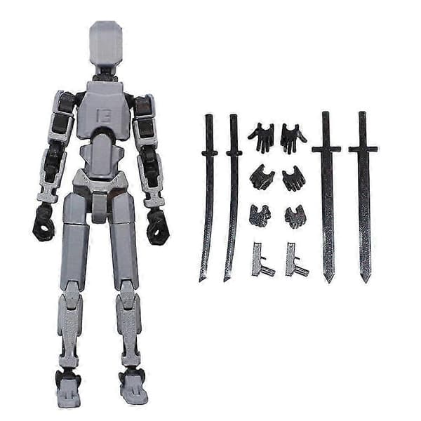 【BQ】Titan 13 Robot Actionfigur - Dynamisk Titan 13 Actionfigur black gray