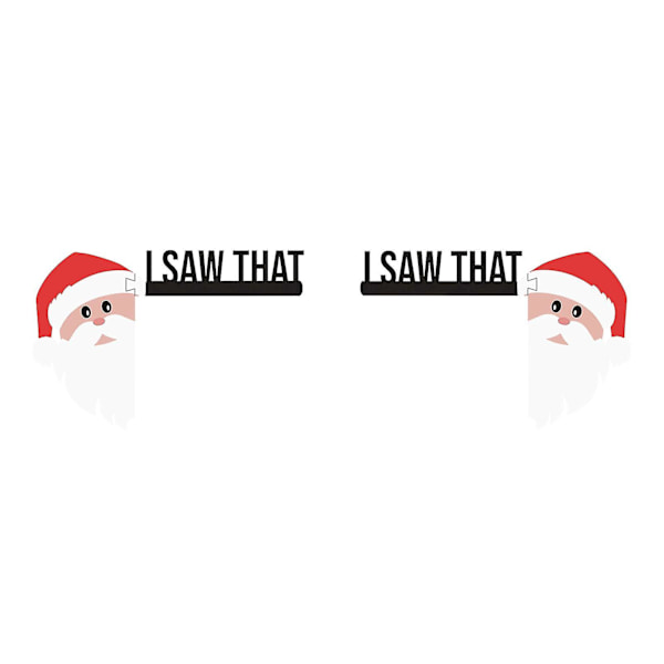 Xmas Dør Hjørne Ornament Santa Snemand Jul Hat Design til stuen læsesal F