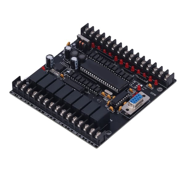 PLC Industriel Kontrolkort Single Chip Mikrocomputer 20MR Controller Modul DC 24V
