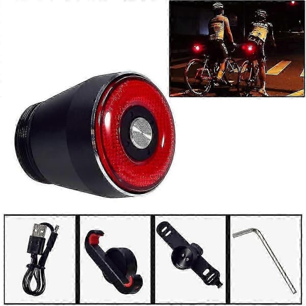 Antusi Cykelbakljus Automatisk Broms Induktionsbakljus