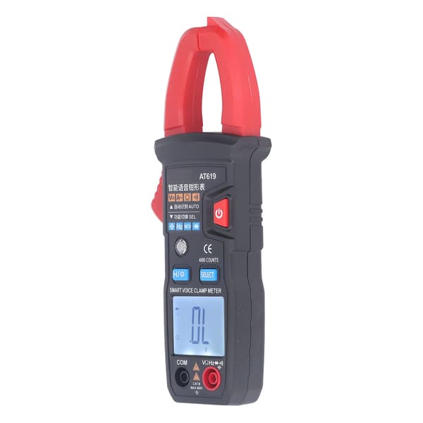 Digital klemmemeter automatisk stemmemelding ABS rød krets tester