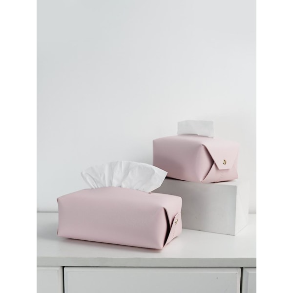 Bilbærende toilet Hjem Badeværelse Desktop Pumping Tissue Box Pvc Læder Stue Kreativ Sød Kreativ Enkelhed Engros 2004 Small-Green