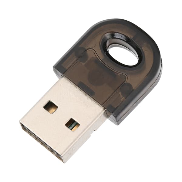 Bluetooth 5.0 USB-adapter - høyhastighet 3 Mbps, importert RTL8761B-chip, svart, med CD for datamaskin