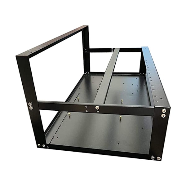 Open Air Miner Mining Frame Rig Case Upp till 6-8 GPU SECC Mining Frame
