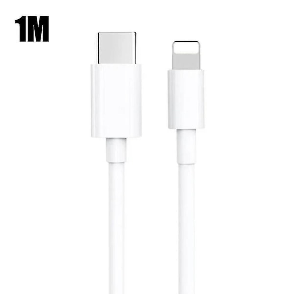 Iphone Laddare Apple 11/12/13 Usb-c Power 20w+2m Datakabel Eu-kontakt