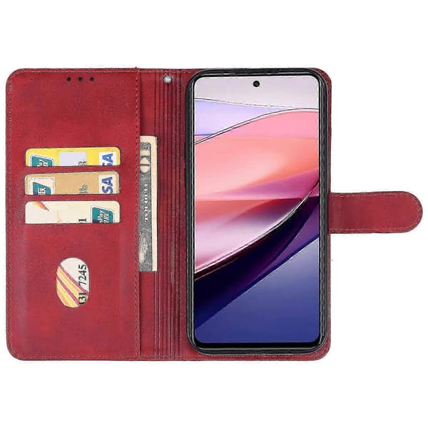 Läderfodral för ZTE nubia Focus - JV Red