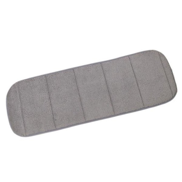7,9 x 23,6 tommer Memory Foam Laptop Håndled Albue Pad Svedabsorberende Grå