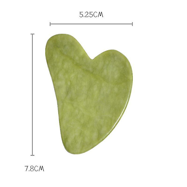 Natural Gua Sha Kit kasvoille Guasha sieni jade kivi hieronta kampatyökalut vartaloakupunktio stick Kauneus terveys guassi kaavin Package 3