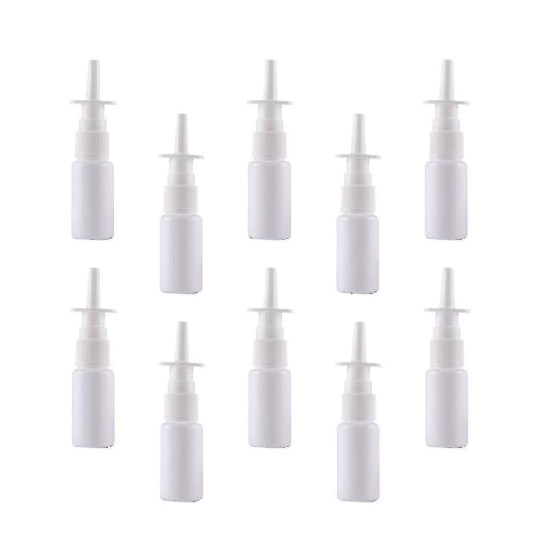 20pcs 30ml Empty Refillable Nasal Spray Bottles Fine Mist Sprayers Atomizers Vial Pot For Saline Wat