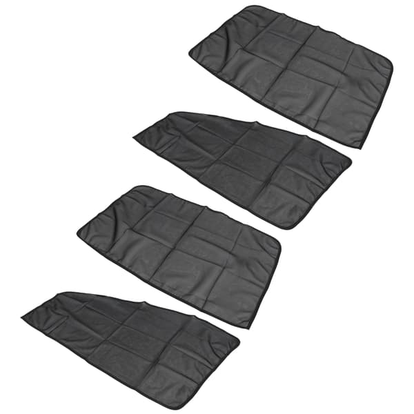 4 stk. Magnetisk solskjerm Universal UV-beskyttelse Bil Front Bakside Vindusgardin