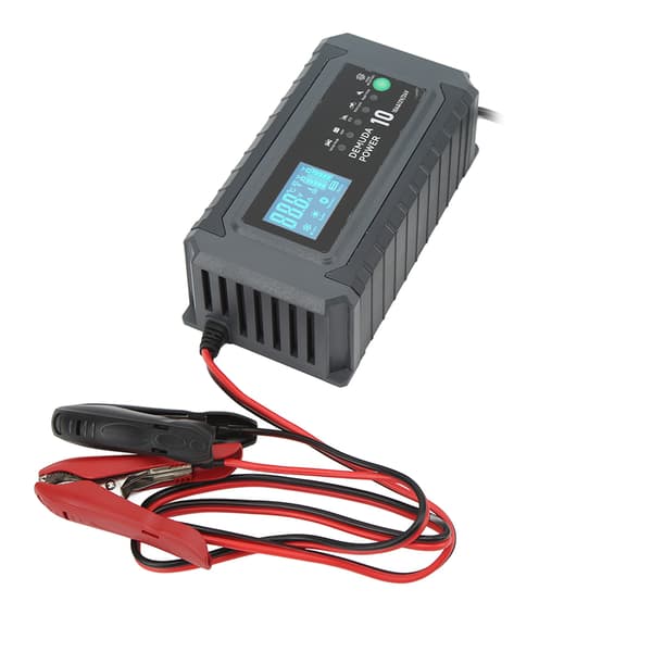 Smart Automatisk Batterilader Vedlikeholder 12V 24V EU Plugg 220V