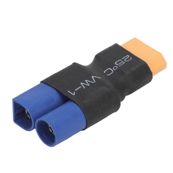 XT60 til EC5 hannadapter trådløs RC-batterikontakt for RC-bil, fly, båt