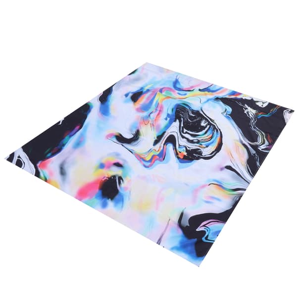 Polyester Gobeläng Väggbonad Matta Hem Sovrum Dörr Konst Dekoration 150x130cm