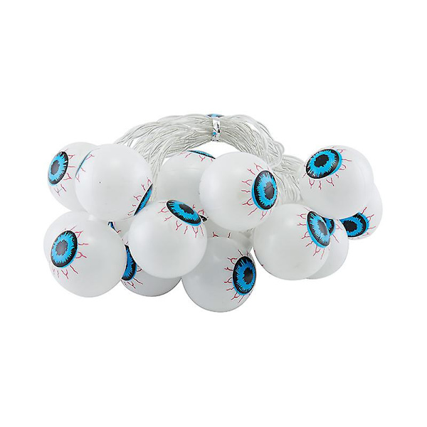 Uusi Halloween Funny Horror Eyeball Led Ghost Festival valot String Festival koriste valot color 1