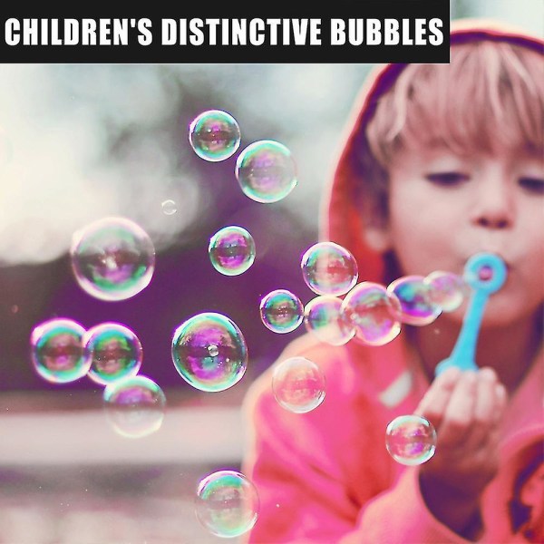 Bubble Solution Refills för Outdoor Bubble Game Machine Bubble Party Supplies 100ML