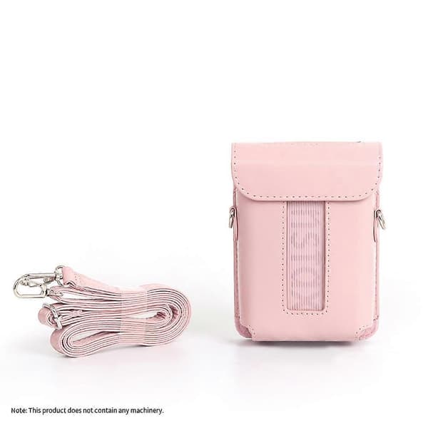 【BQ】For Fujifilm Instax Mini Link 3 PU Leather Printer Case Retro Shockproof Storage Bag Accessories Dustproof C Pink
