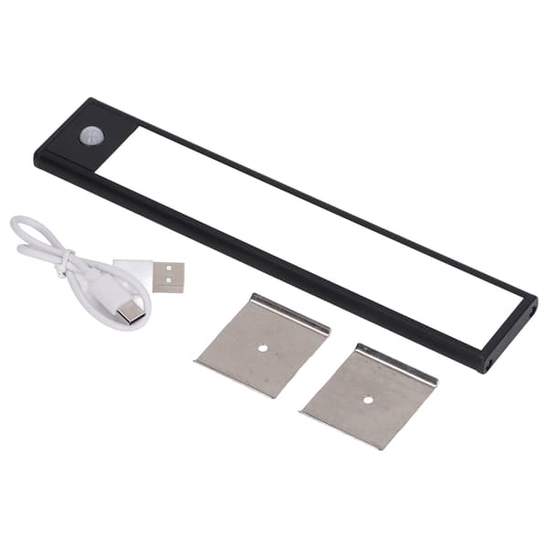 LED Bevegelsessensor Lys Aluminiumlegering USB Trådløs Garderobeskap Lampe