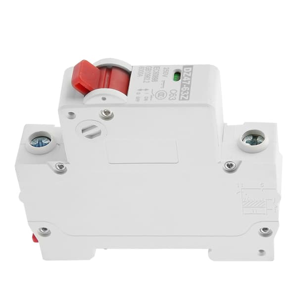 DZ47-63Z-1P 63A DC miniatyr effektbryter lekkasjebeskyttelse luftbryter