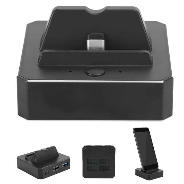 Bærbar HDMI TV-konverter Opladerbase til Nintendo Switch