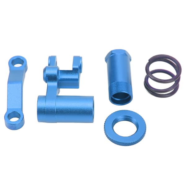RC Forreste Styregruppe Professionel Universal Aluminium Legering RC Bil Styregruppe Sæt til 1/10 RC Biler Mørkeblå