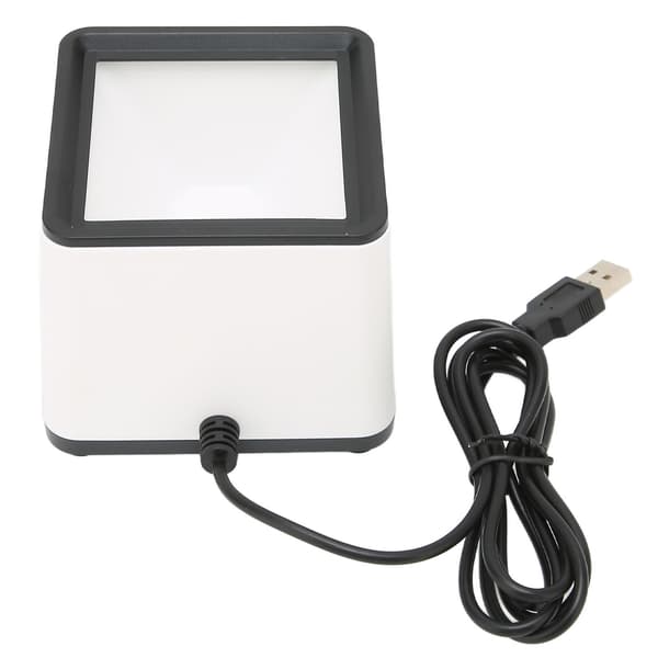 Bærbar handsfree strekkodeskanner for skrivebord