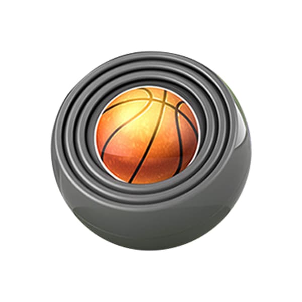 3D Uendelig Flipbold Dekompression Legetøj Reducerer Stress Multi Lag Fingerspids Rullebold Basketball