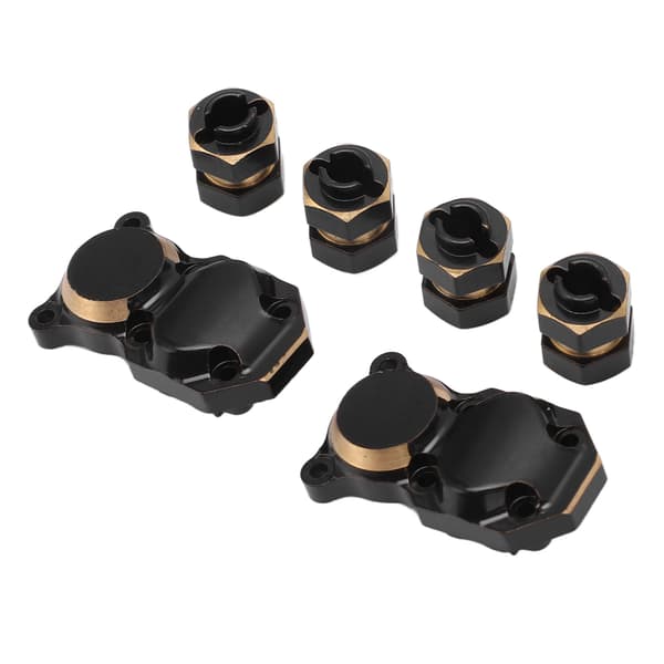 RC Messing Kobling Slidstærk Front Bageste Diff Dæksel Aksial SCX24 1/24 RC Bil