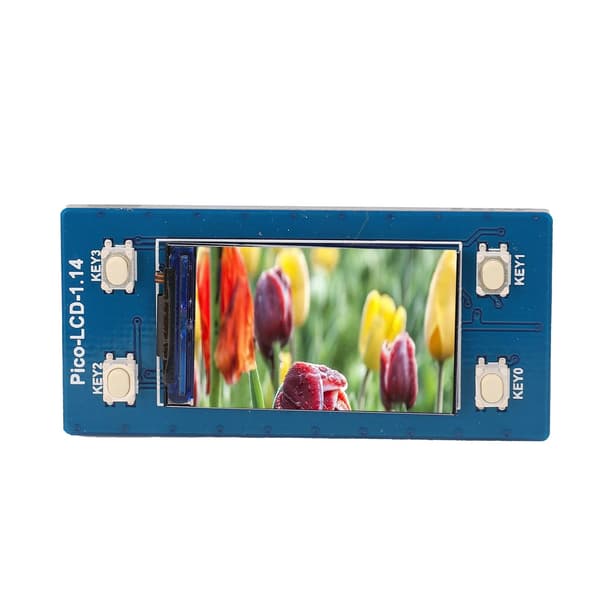 Farve Display LCD Modul SPI 240 X 135 Opløsning til Raspberry Pi Pico 2.6 ~ 5.5V 1.14in