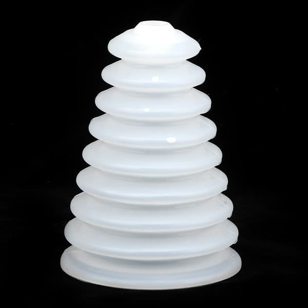 3 st Gummiflexibla Slitstarka Dammskydd för Elektrisk Borrhammare för 6mm-16mm Borr Vit