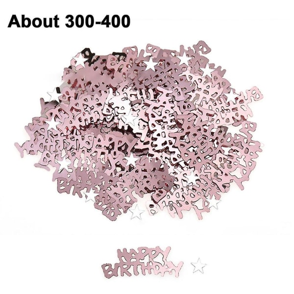 1 kpl Happy Birthday Confetti Juhlakoristeisiin - Syntymäpäiväjuhliin