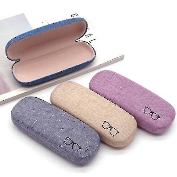 4 pakkaus Hard Shell case suojakangas pellavakankaat suuret case tiivis