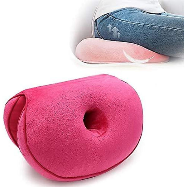 Multifunktionell Comfort Memory Foam Sits Vacker Butt Latex Kudde-blå Rose Red