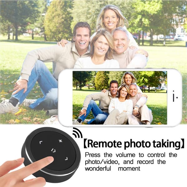 Bluetooth-rattkontroller 4.0 Mediafjernkontroll for telefon og nettbrett