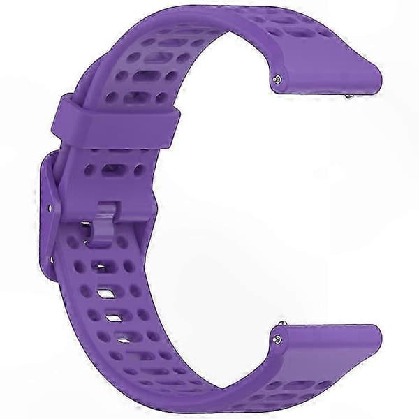 【BQ】Justerbar silikone urrem til Coros Pace 3, holdbar udskiftningsrem Purple