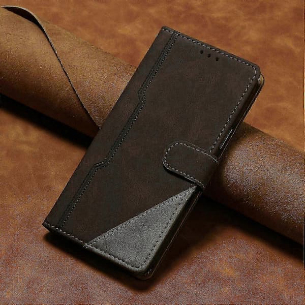 PU-læder flip-etui med kortholder til Nova 5T Brown