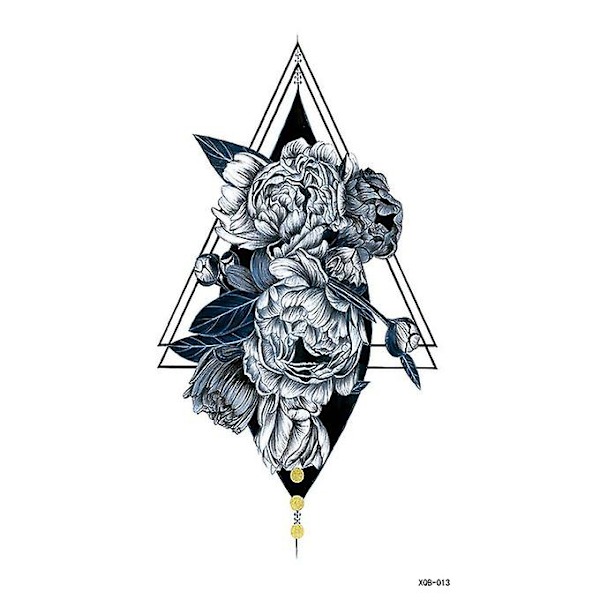 Liten Full Arm Totem Symbol Vattentät Tatuering Sticker Mode Vackert