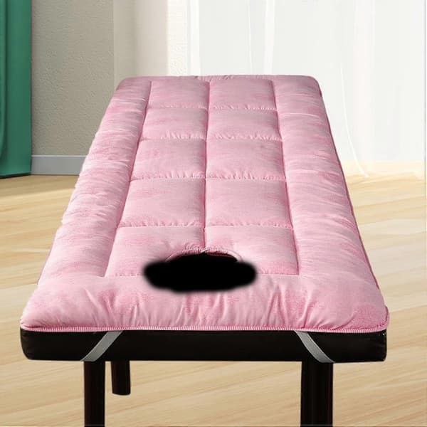 SPA-hierontapöydän pehmuste 60x185 cm, polyesteripatja kauneushoitolaan kasvoreiällä