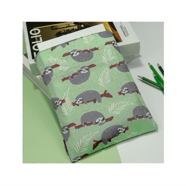 Book Sleeve Sloth Book Cover Medium Book Sleeves Teen Gift (medium)