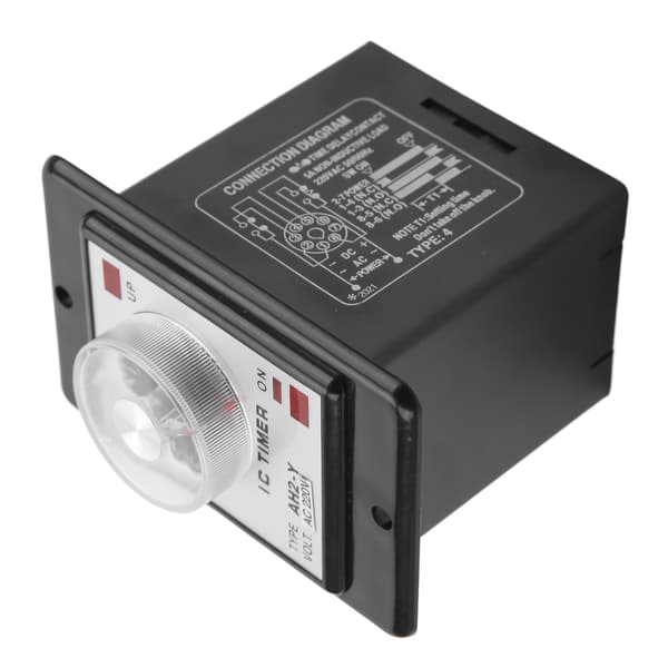 AH2‑Y 6S Tidsstyring Kompakt 2,4 meter Pointer Type Timer til Automationsudstyr Elektromekaniske Skabe 220V AC