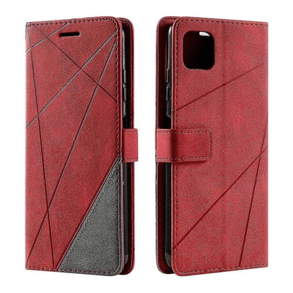 Etui til A22 5g Folio-etui med holder kompatibel med A22 5g Red