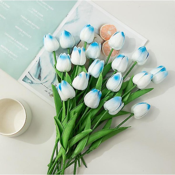 Pu Tulip Simulation Flower Home Decoration I-20pcs